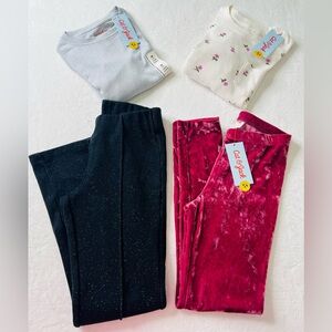 CAT‎ & JACK NWTS GIRLS BUNDLE OF CLOTHES AS SEEN IN COVER PHOTO SIZE M (8)